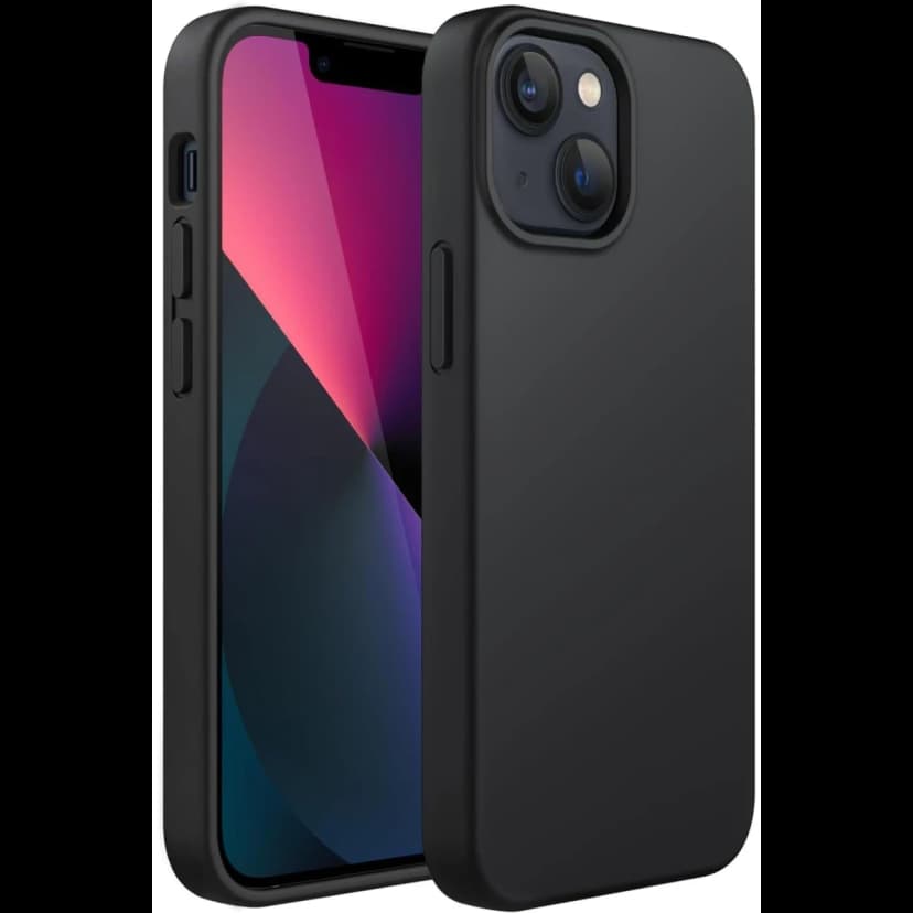 Newface Apple iPhone 14 Plus Kılıf First Silikon - Siyah