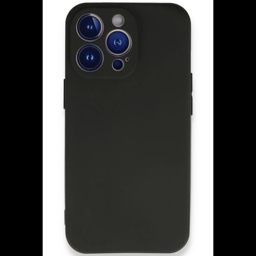 Newface Apple iPhone 14 Pro Max Kılıf First Silikon - Siyah