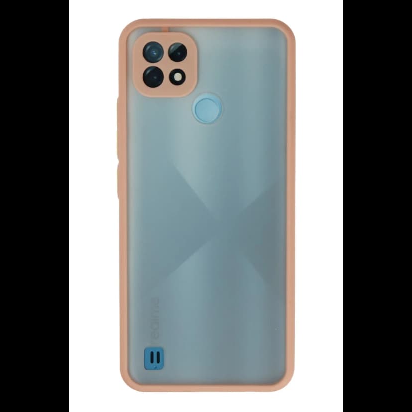 Newface Realme C21 Kılıf Montreal Silikon Kapak - Pembe