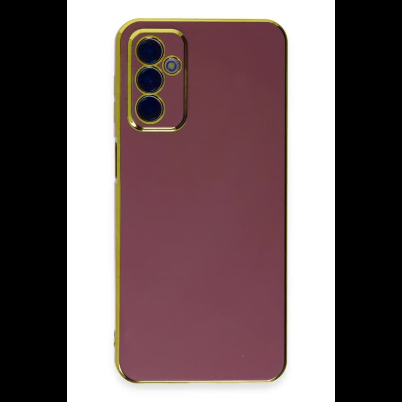 Newface Samsung Galaxy M23 Kılıf Volet Silikon - Kırmızı