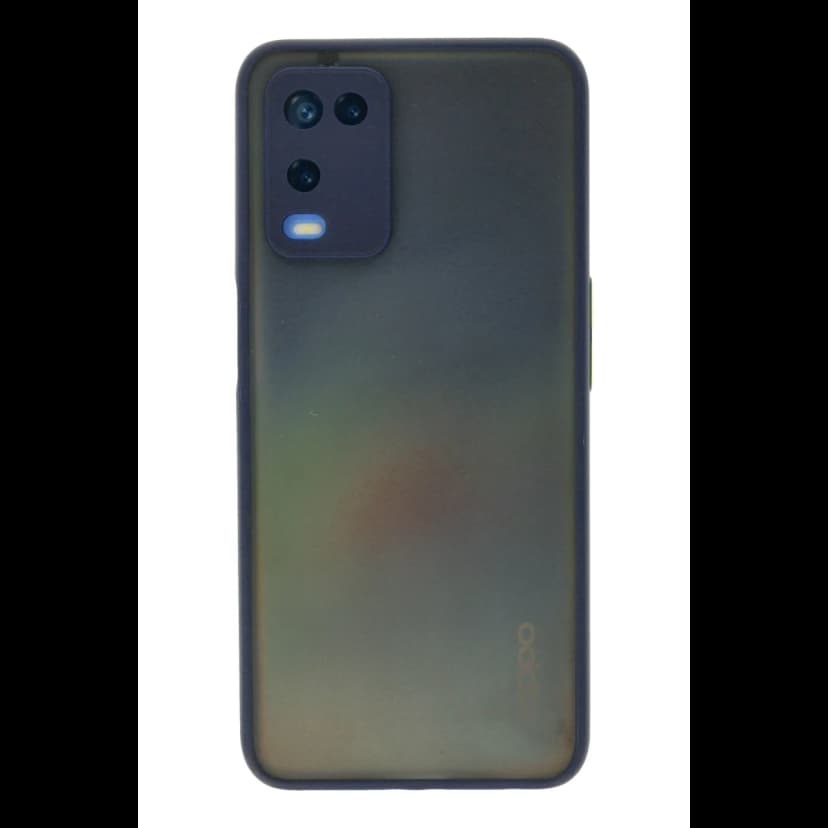 Newface Oppo A54 4G Kılıf Montreal Silikon Kapak - Lacivert