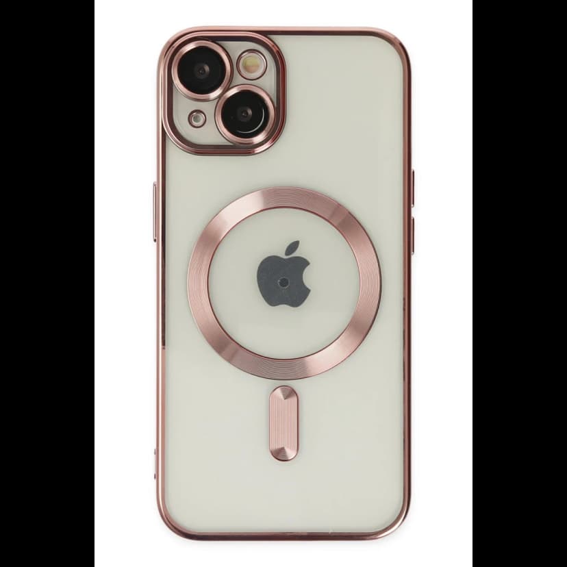 Newface Apple iPhone 14 Kılıf Kross Magneticsafe Kapak - Rose