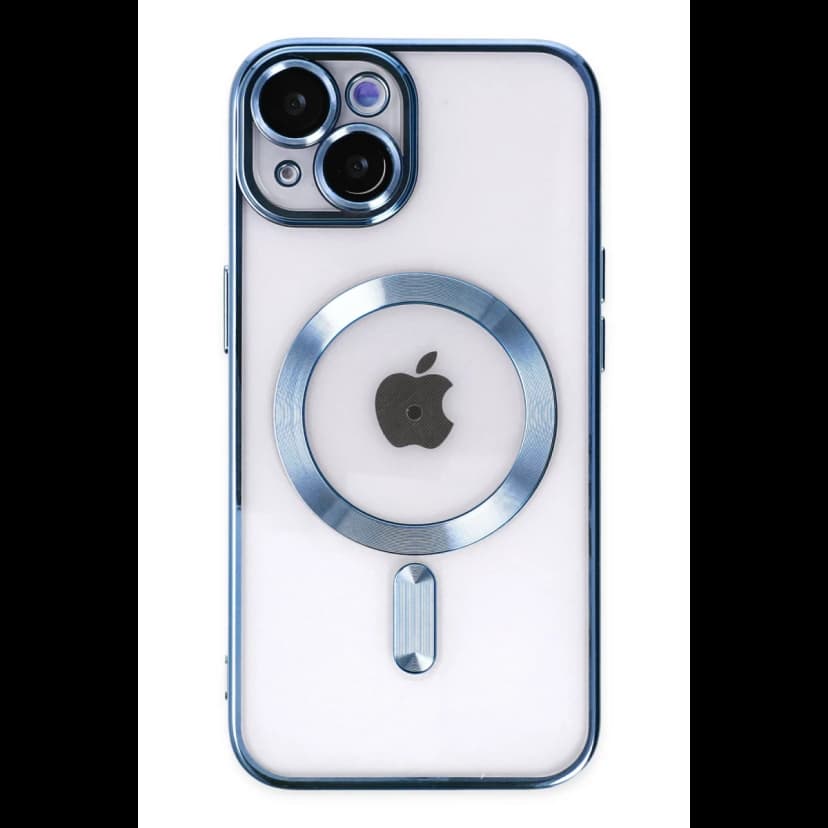 Newface Apple iPhone 14 Kılıf Kross Magneticsafe Kapak - Sierra Blue