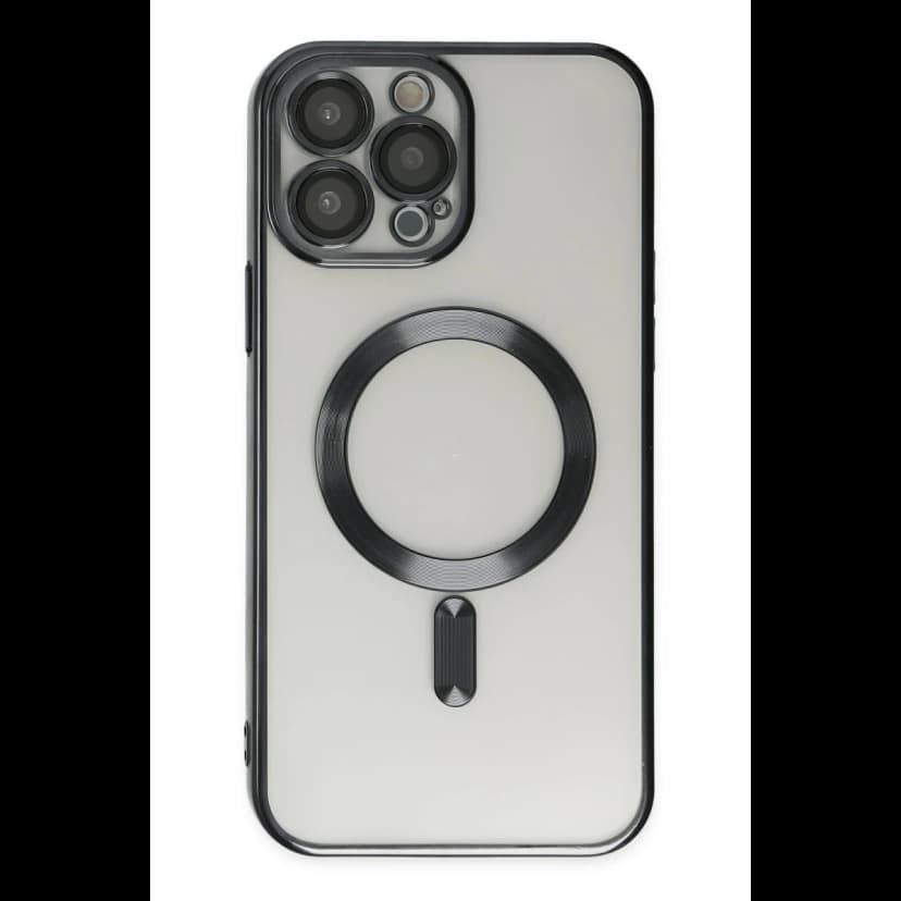Newface Apple iPhone 14 Pro Kılıf Kross Magneticsafe Kapak - Siyah