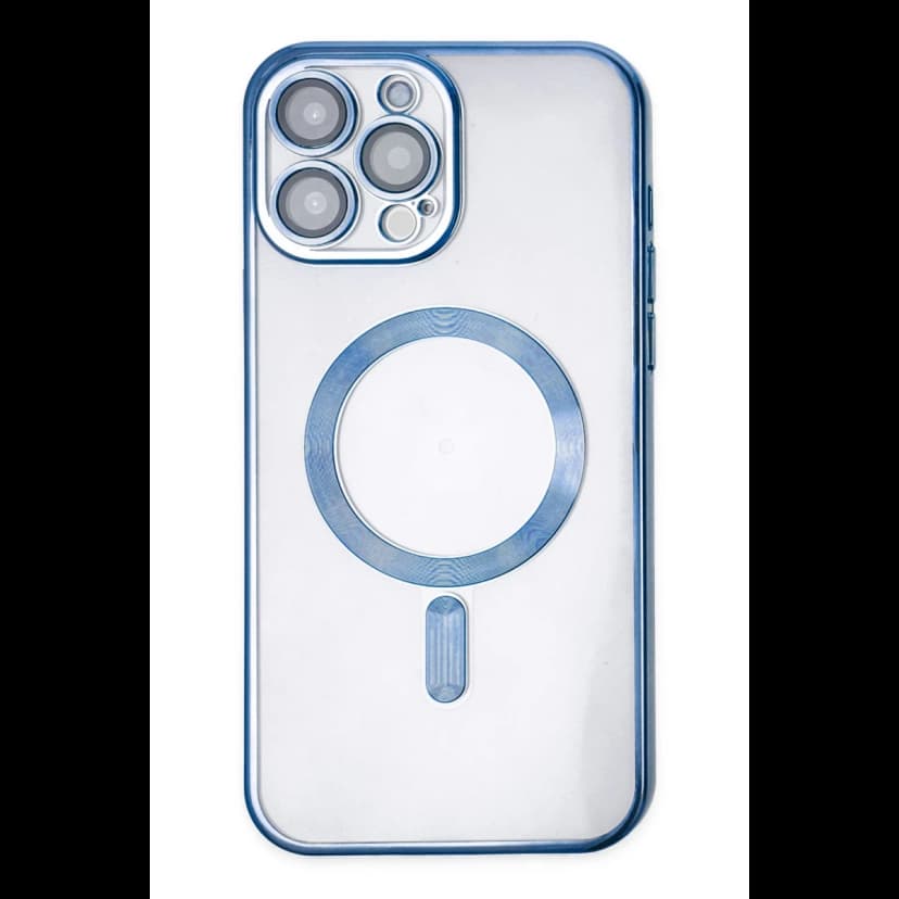 Newface Apple iPhone 14 Pro Kılıf Kross Magneticsafe Kapak - Sierra Blue