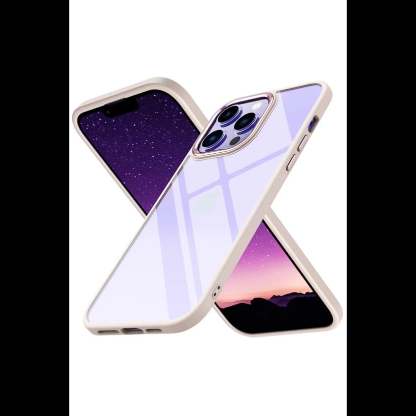 Newface Apple iPhone 14 Pro Max Kılıf Power Silikon - Rose