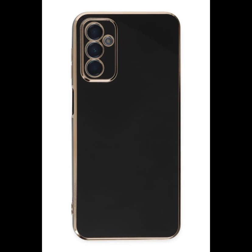 Newface Samsung Galaxy A04S Kılıf Volet Silikon - Siyah