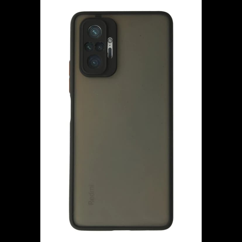 Newface Xiaomi Redmi Note 10 Pro Kılıf Montreal Silikon Kapak - Siyah