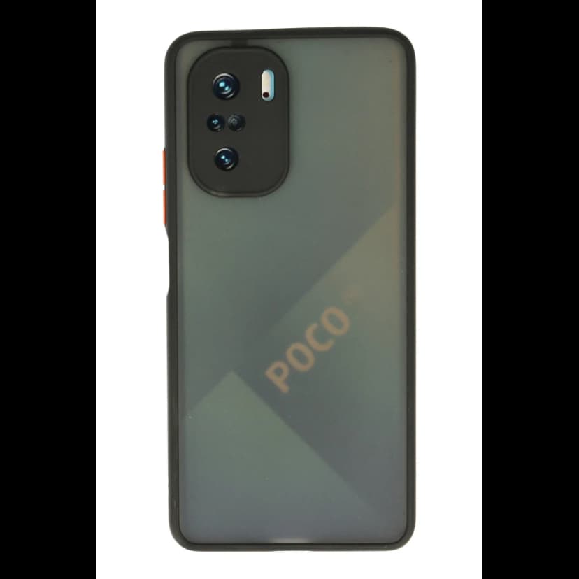 Newface Xiaomi Poco F3 Kılıf Montreal Silikon Kapak - Siyah