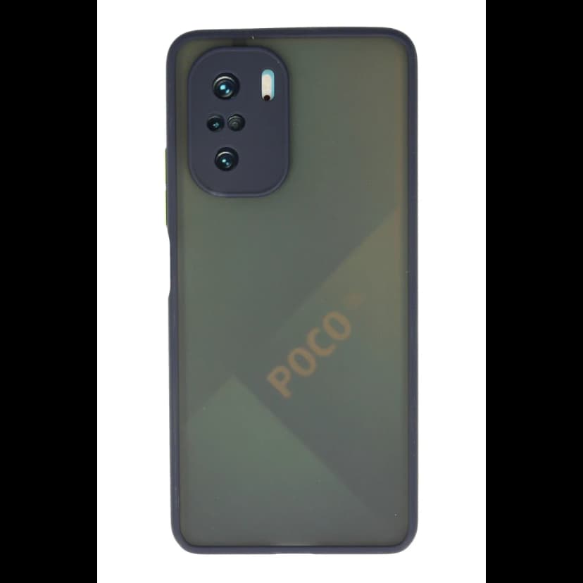 Newface Xiaomi Poco F3 Kılıf Montreal Silikon Kapak - Lacivert