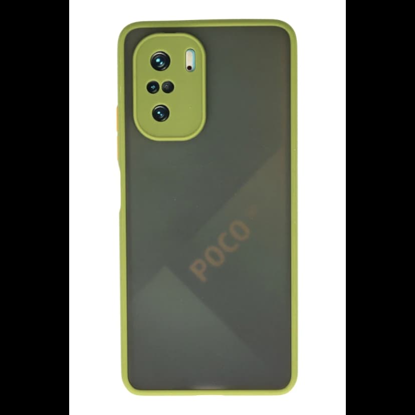 Newface Xiaomi Poco F3 Kılıf Montreal Silikon Kapak - Açık Yeşil