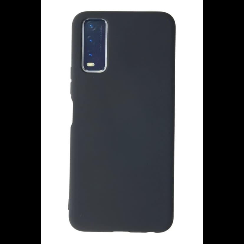 Newface Vivo Y11S Kılıf Nano içi Kadife Silikon - Gri