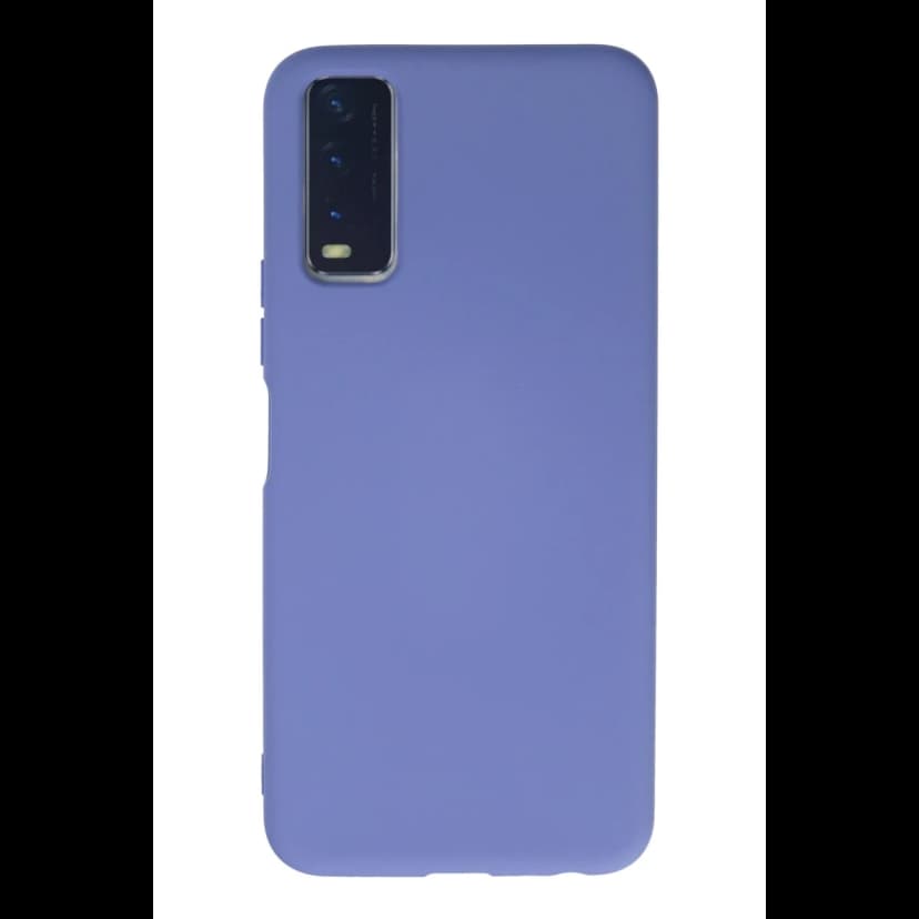 Newface Vivo Y11S Kılıf Nano içi Kadife Silikon - Lila