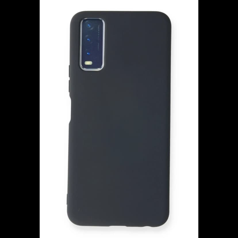 Newface Vivo Y11S Kılıf Nano içi Kadife Silikon - Lacivert