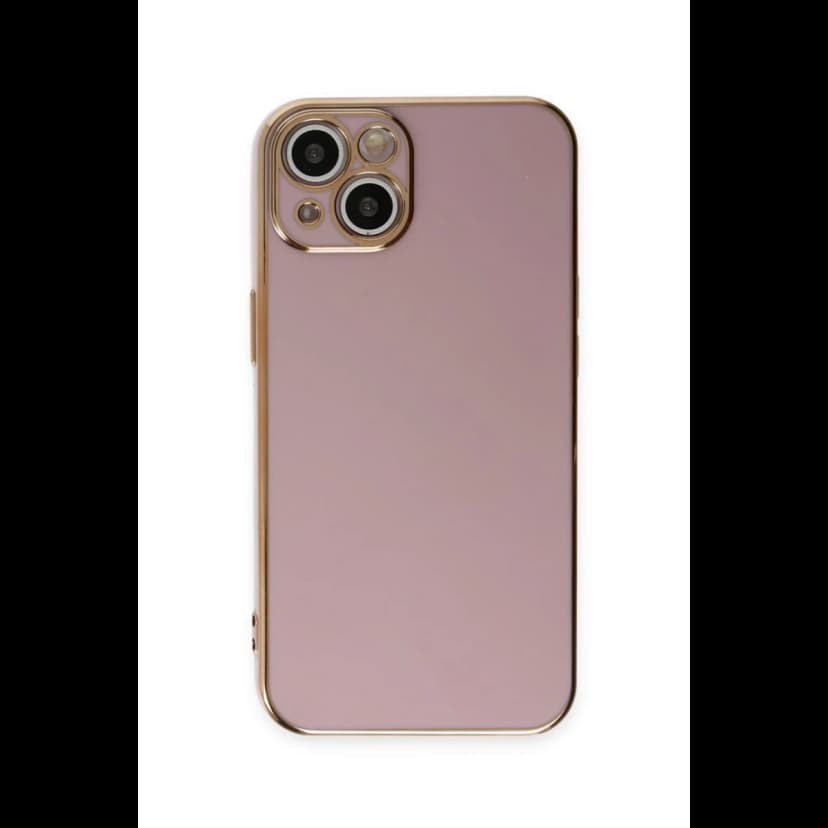 Newface Apple iPhone 15 Kılıf Volet Silikon - Mor