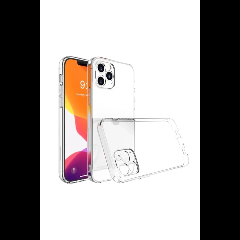 Newface Apple iPhone 15 Pro Max Kılıf Lüx Şeffaf Silikon