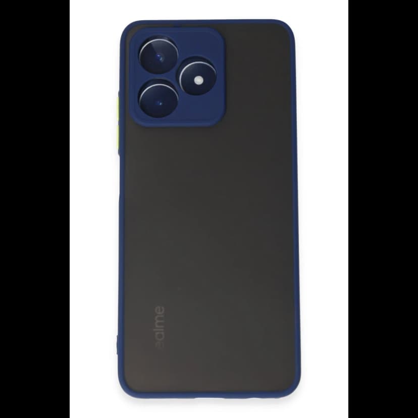 Newface Realme C53 Kılıf Montreal Silikon Kapak - Lacivert