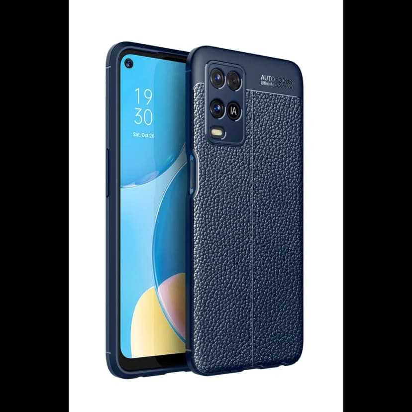 Newface Oppo A54 4G Kılıf Auto Focus Kapak - Lacivert