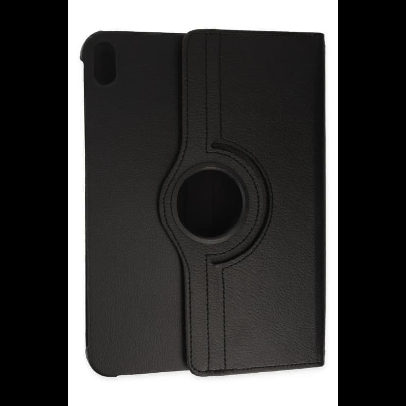 Newface Apple iPad 2025 10.9 10.Nesil (A16) Kılıf 360 Tablet Deri Kılıf - Siyah