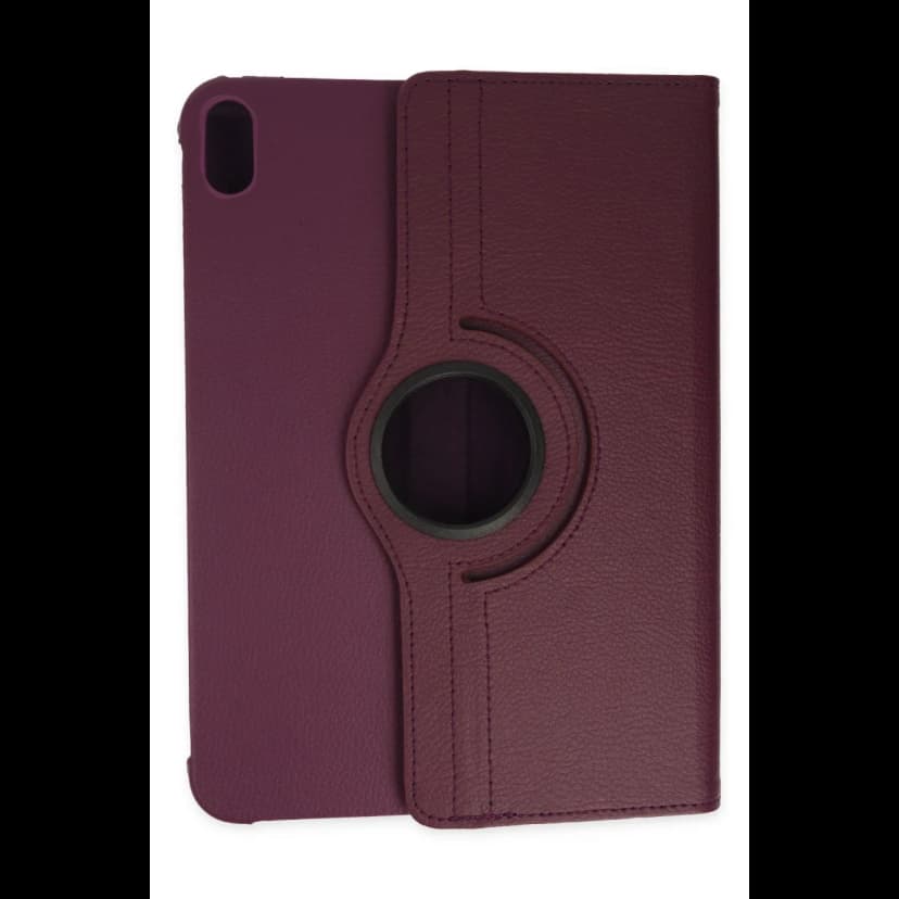 Newface Apple iPad 2025 10.9 10.Nesil (A16) Kılıf 360 Tablet Deri Kılıf - Mürdüm