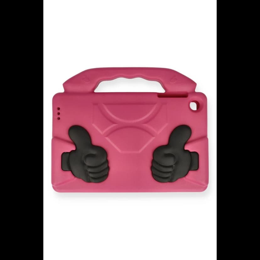 Newface Apple iPad 2025 10.9 10.Nesil (A16) Kılıf Like Stantlı Tablet Silikon - Pembe