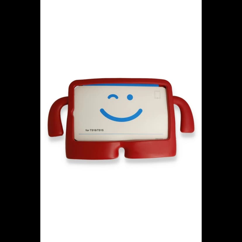 Newface Apple iPad 2025 10.9 10.Nesil (A16) Kılıf Karakter Tablet Silikon - Kırmızı
