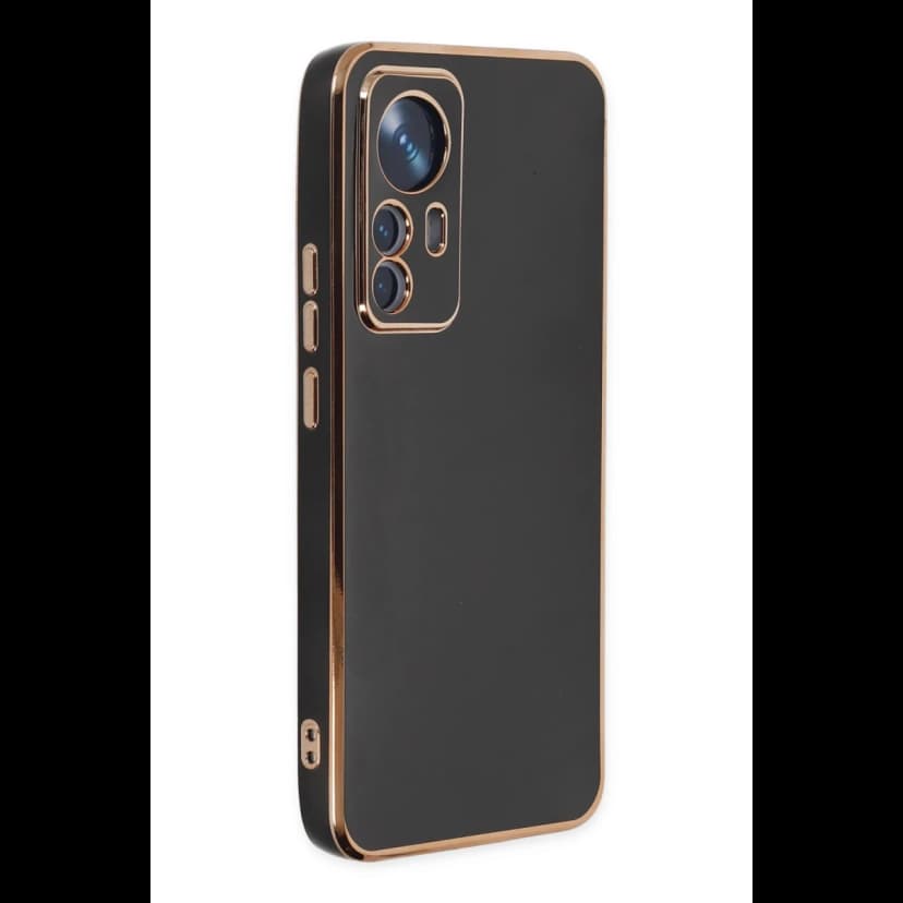 Newface Xiaomi Mi 12T Pro Kılıf Volet Silikon - Siyah