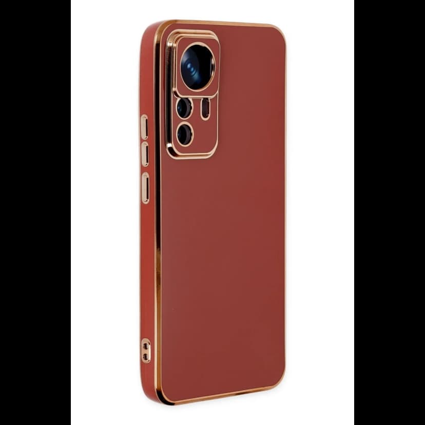 Newface Xiaomi Mi 12T Pro Kılıf Volet Silikon - Kırmızı