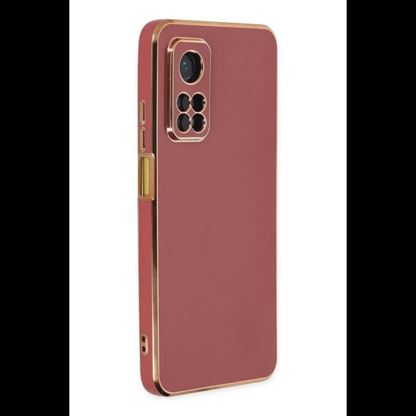 Newface Xiaomi Mi 10T Kılıf Volet Silikon - Kırmızı