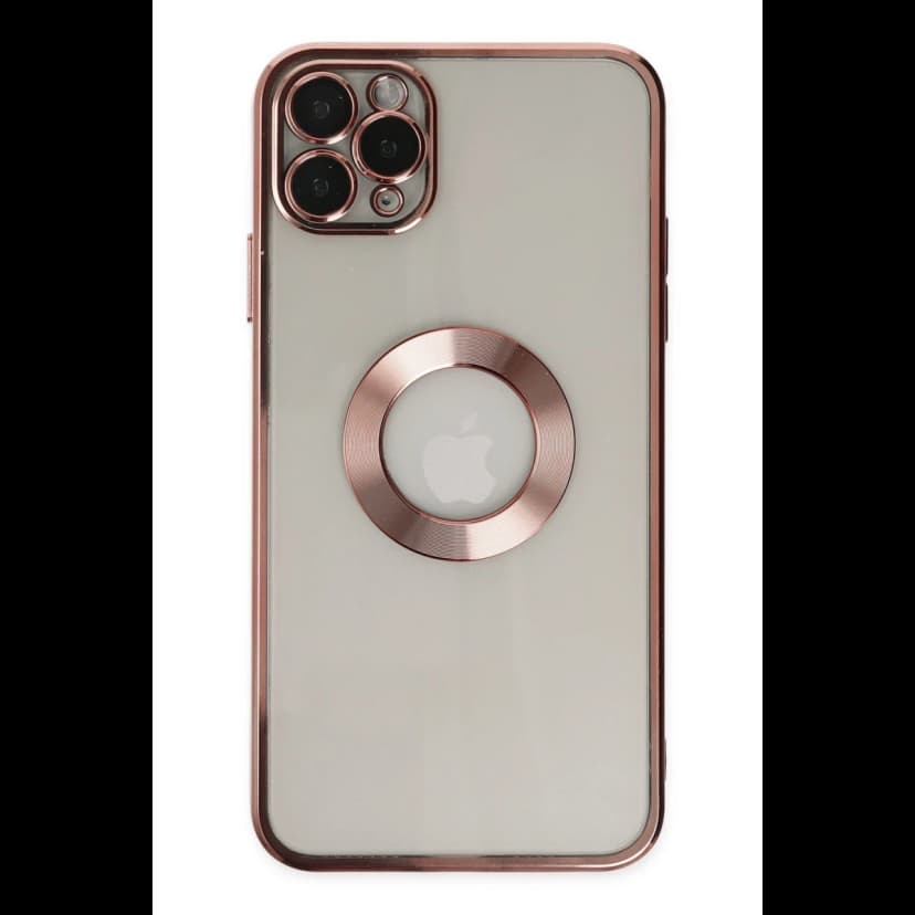 Newface Apple iPhone 11 Pro Kılıf Slot Silikon - Rose Gold