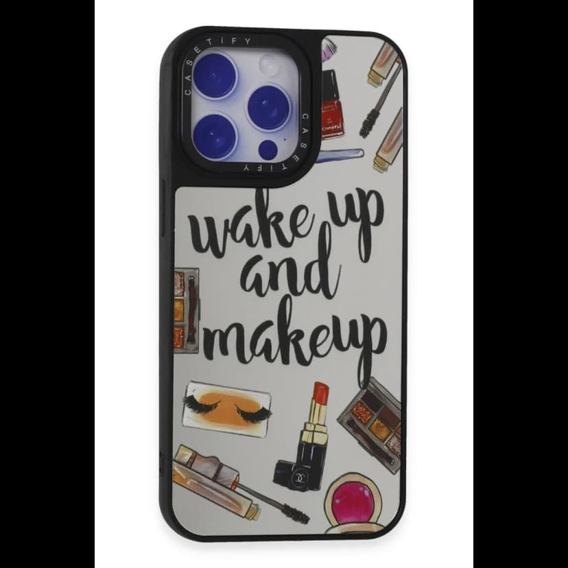 Newface Apple iPhone 15 Pro Kılıf Mirror Desenli Kapak - Mirror - 3