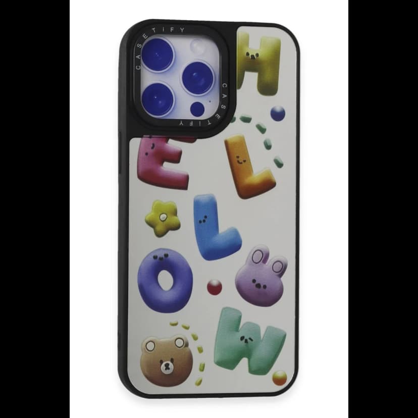 Newface Apple iPhone 15 Pro Kılıf Mirror Desenli Kapak - Mirror - 15