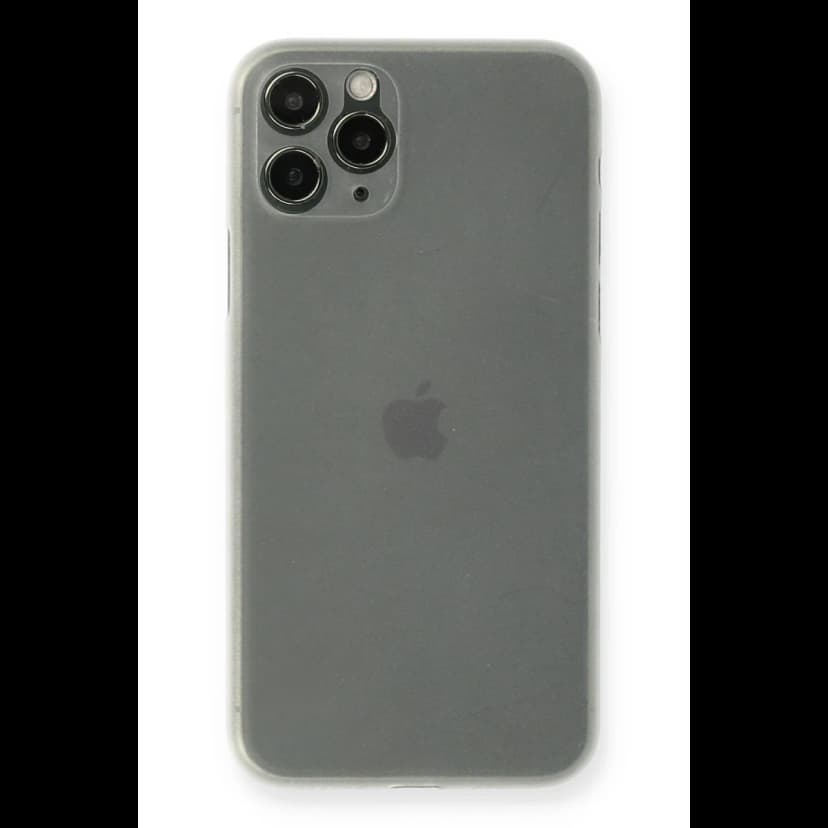 Newface Apple iPhone 11 Pro Kılıf PP Ultra İnce Kapak - Beyaz