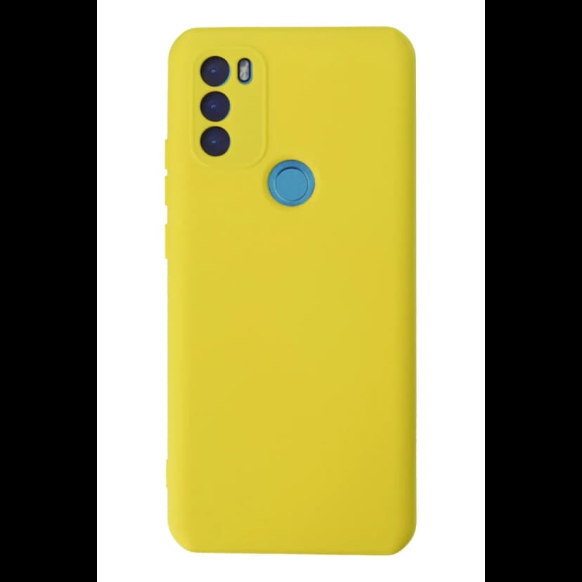 Newface General Mobile GM 21 Plus Kılıf Nano içi Kadife Silikon - Sarı
