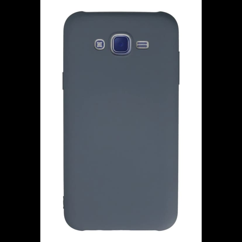 Newface Samsung Galaxy J7 Kılıf Nano içi Kadife Silikon - Gri
