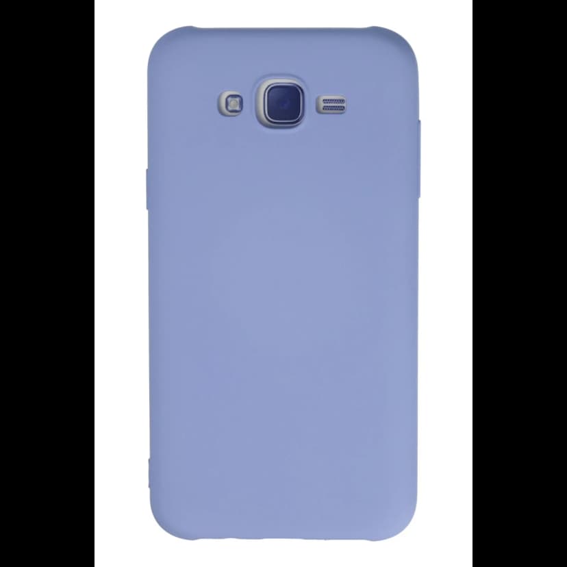 Newface Samsung Galaxy J7 Kılıf Nano içi Kadife Silikon - Lila