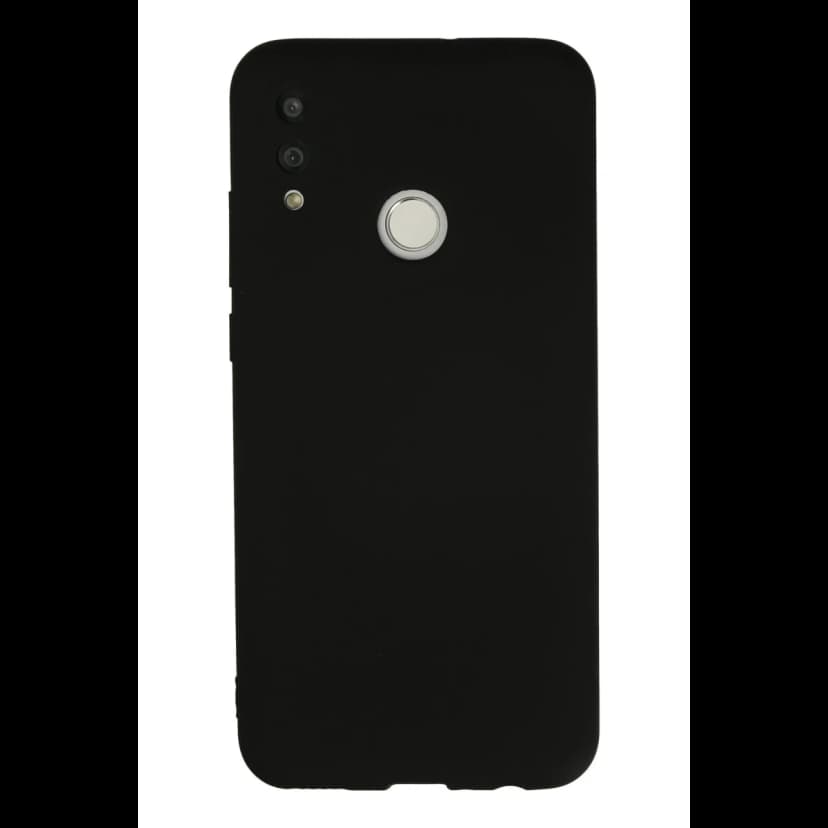 Newface Huawei P Smart 2019 Kılıf Nano içi Kadife Silikon - Siyah