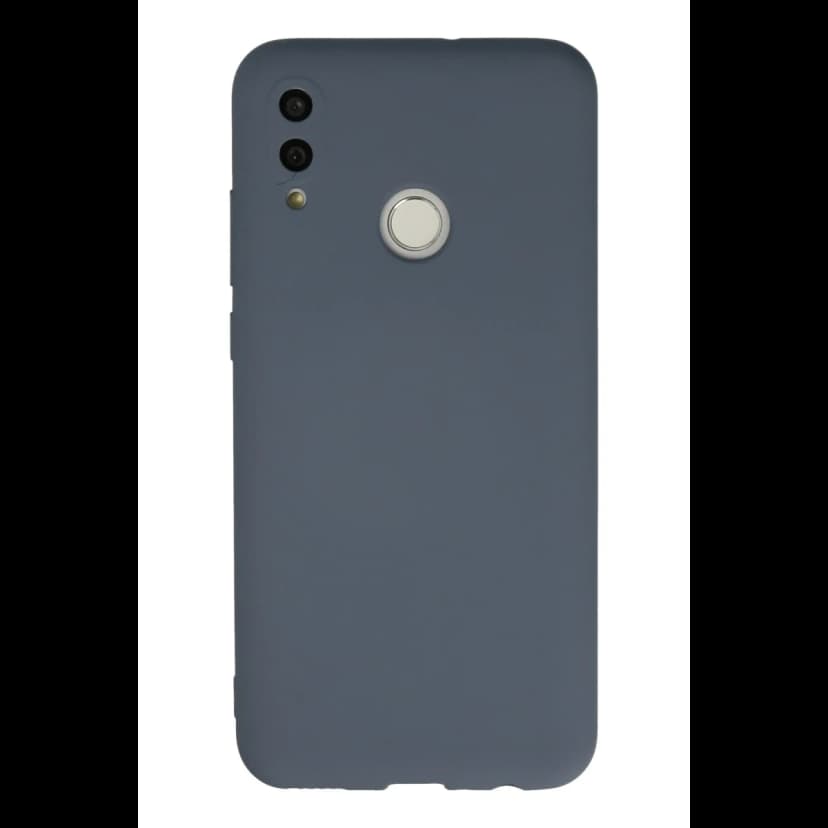 Newface Huawei P Smart 2019 Kılıf Nano içi Kadife Silikon - Gri