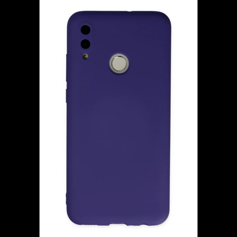 Newface Huawei P Smart 2019 Kılıf Nano içi Kadife Silikon - Mor