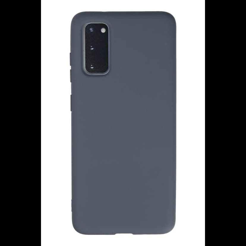 Newface Samsung Galaxy S20 Kılıf Nano içi Kadife Silikon - Gri