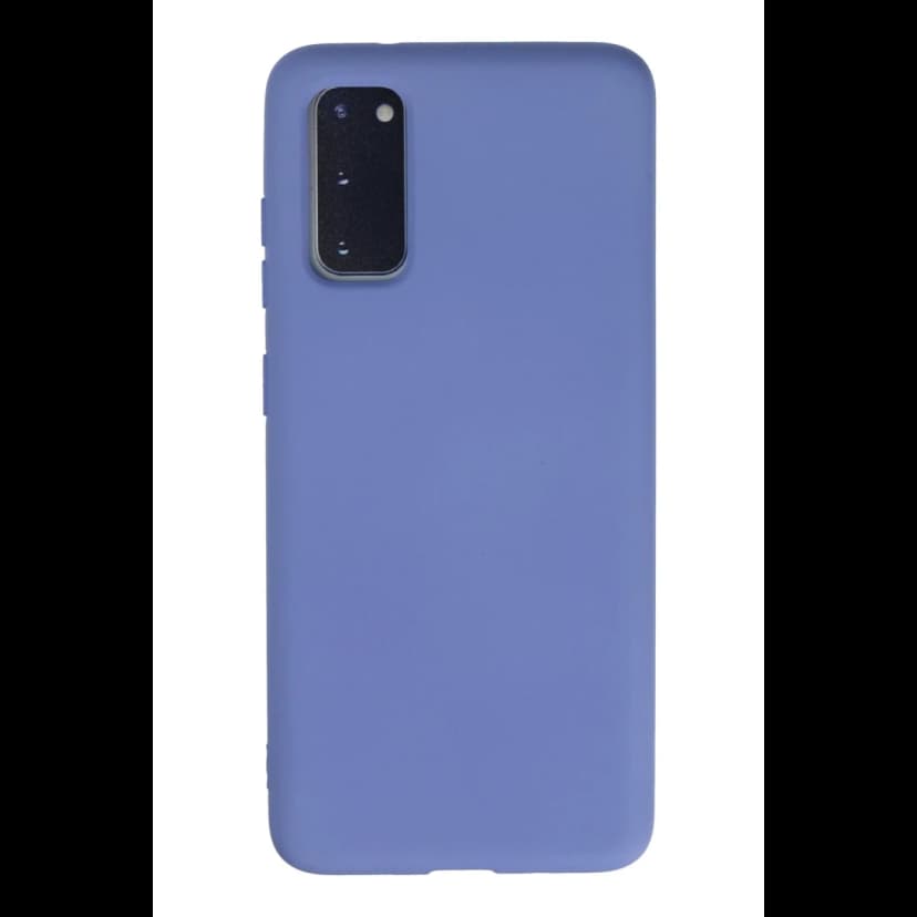 Newface Samsung Galaxy S20 Kılıf Nano içi Kadife Silikon - Lila