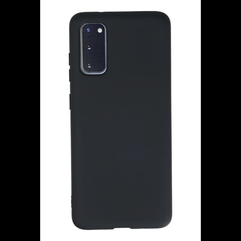 Newface Samsung Galaxy S20 Kılıf Nano içi Kadife Silikon - Lacivert