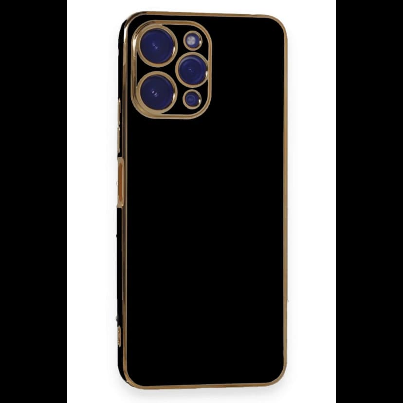 Newface Xiaomi Poco M6 Pro 5G Kılıf Volet Silikon - Siyah