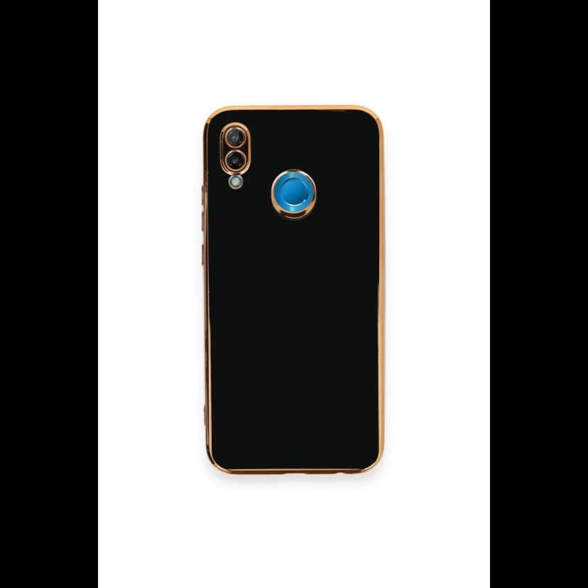 Newface Huawei P20 Lite Kılıf Volet Silikon - Siyah