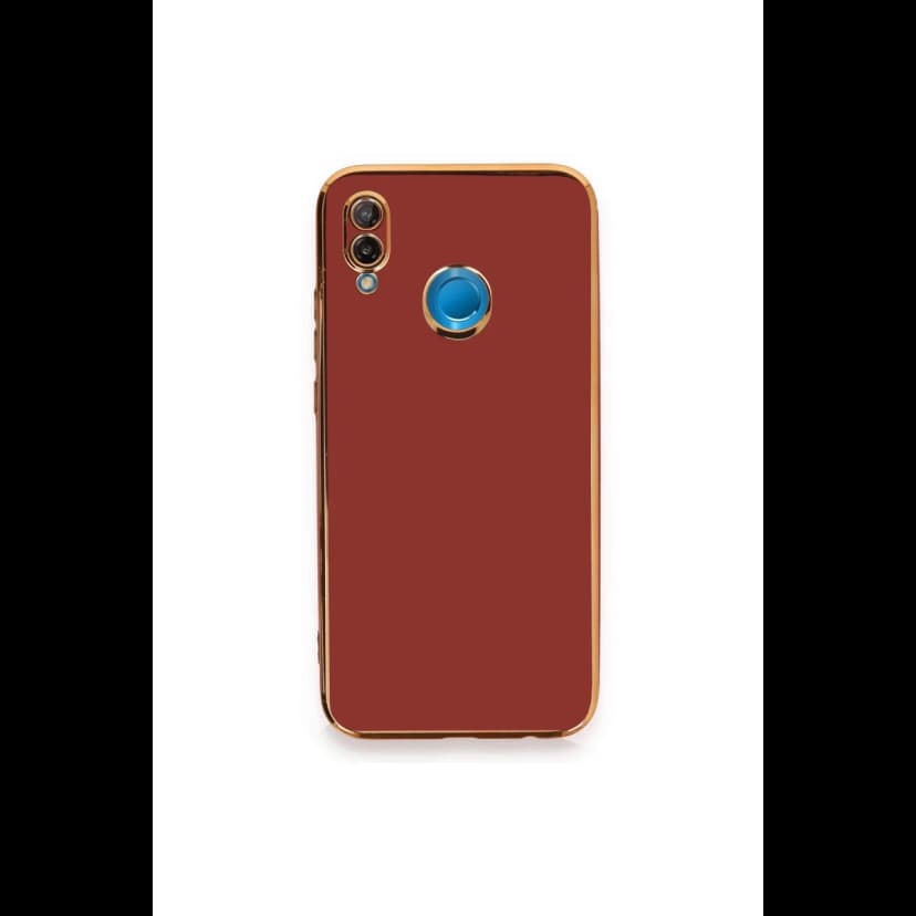 Newface Huawei P20 Lite Kılıf Volet Silikon - Kırmızı
