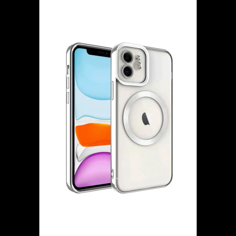 Newface Apple iPhone 11 Kılıf Kross Magneticsafe Kapak - Titan Gri