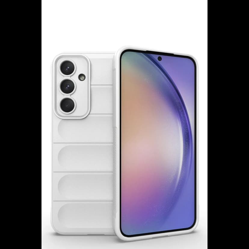Newface Samsung Galaxy M14 5G Kılıf Optimum Silikon - Krem