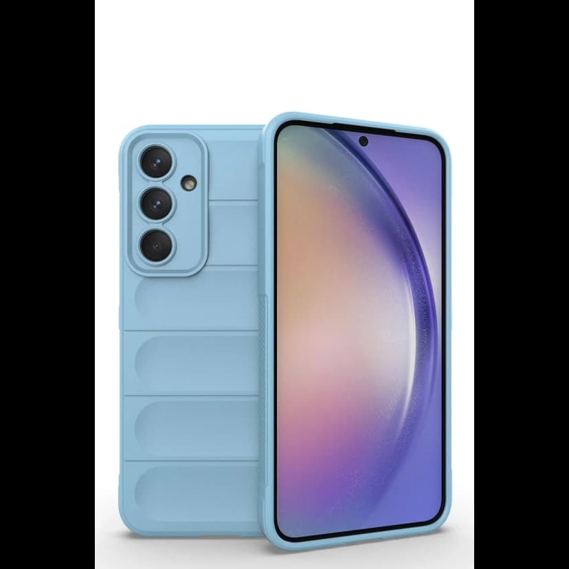 Newface Samsung Galaxy M14 5G Kılıf Optimum Silikon - Sky Blue