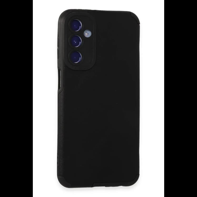 Newface Samsung Galaxy M34 5G Kılıf Loop Deri Silikon - Siyah