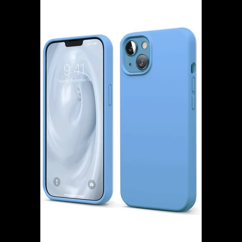 Newface Apple iPhone 14 Kılıf First Silikon - Mavi